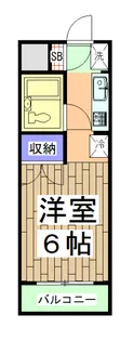 パラドール円町【2階】の間取り