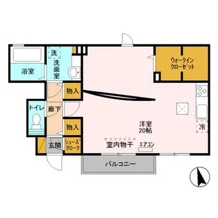 フロレスタ【1階】の間取り