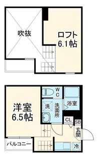 グレイスガーデン【202号室】の間取り