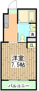 マルティ円町【3階】の間取り