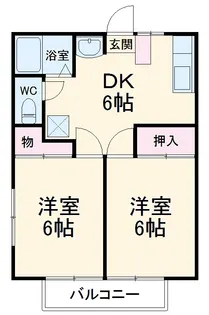 CITY50【101号室】の間取り