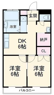 サンヒルズ太田南【3階】の間取り
