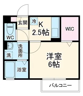 ディオネ茅ヶ崎【2階】の間取り