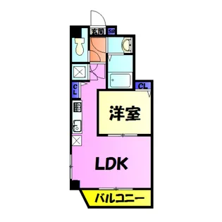 アルカンシエル稲毛【3階】の間取り