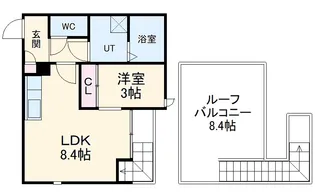 grandtic S【2階】の間取り