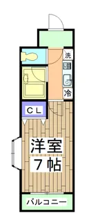 エクシード円町【3階】の間取り