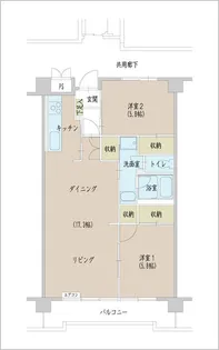 大手町ビル【5階】の間取り