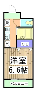 セントポーリア丸太町【305号室】の間取り