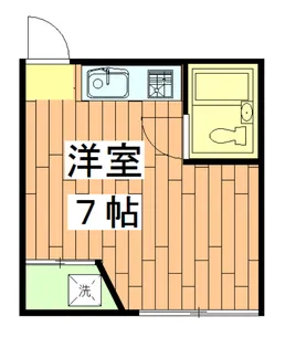 メゾンジュネス【3階】の間取り