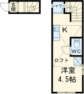 サークルハウス谷在家【2階】の間取り