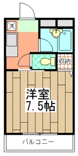 「CASA井」【3階】の間取り