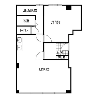 松波ビル【201号室】の間取り