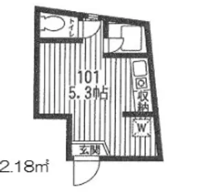 アーバンプレイス東中野Ⅳ【1階】の間取り