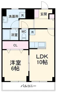 パストラル湘南【403号室】の間取り