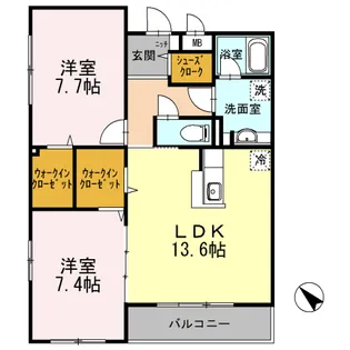 サンクチュアリー リュウ【2階】の間取り