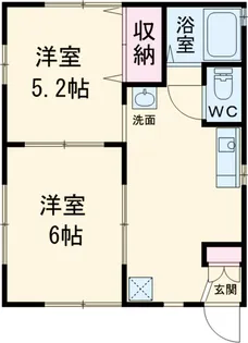 アイリス湘南【101号室】の間取り