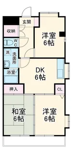 第2メゾン和幸【201号室】の間取り