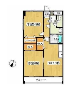 吉田ビル【3階】の間取り