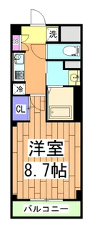 エレファント花園【4階】の間取り