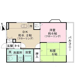 ハイム・ムラージュ【1階】の間取り