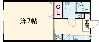 コテージPOLO【2階】の間取り