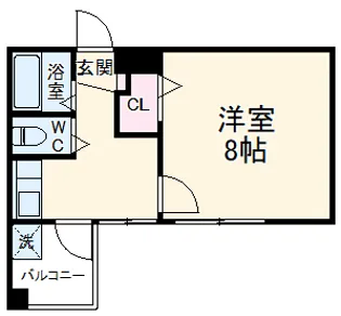 田中ビル【4階】の間取り