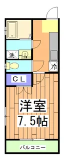 アルカス二条【3階】の間取り