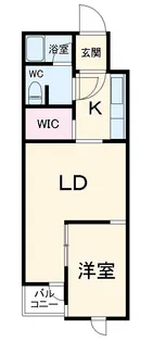 ソレッジ【1階】の間取り