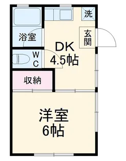 ミソノ2【203号室】の間取り
