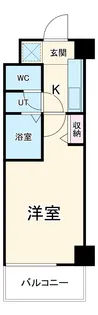 フォルビテッツァ岐阜【3階】の間取り