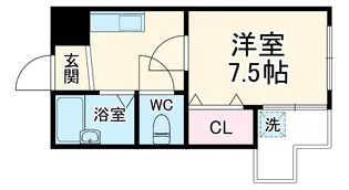 アルティスタ姉小路【4階】の間取り