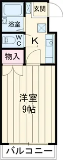 コモド嵯峨【2階】の間取り