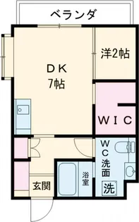 カーサツハ【202号室】の間取り