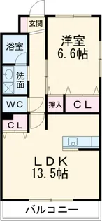 ル・ラパン【3階】の間取り