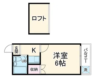 Verde M【102号室】の間取り