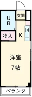 小澤マンション【401号室】の間取り