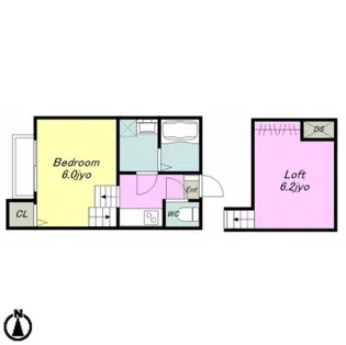 Iris【2階】の間取り