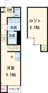 FLOURISH CLUB【1階】の間取り