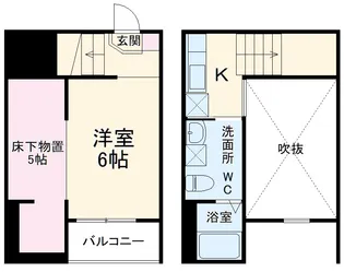 ZEN 千年(ゼンチトセ)【1階】の間取り