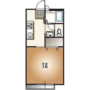 プチメゾン Ⅲ【1階】の間取り