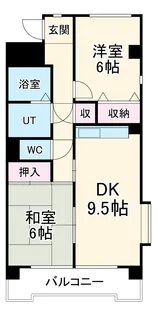 パーシモンガーデン【4階】の間取り