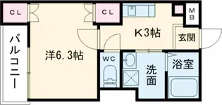 アークレジデンス東武練馬【2階】の間取り
