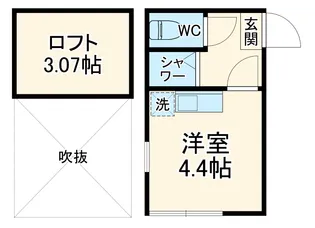 アーバンヴィラ東川口【2階】の間取り