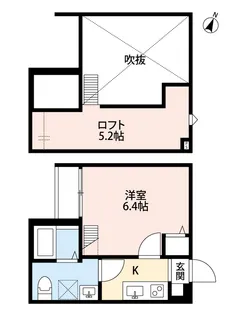 ヴェルデ美園【2階】の間取り