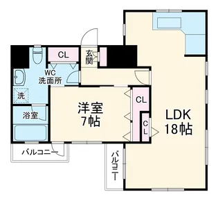 エムズ【3階】の間取り