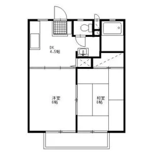 藤岡セントラルハイツ【2階】の間取り