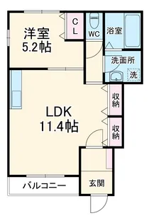 アミュレット【1階】の間取り