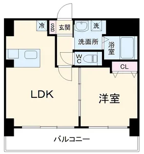 Flos北山王【2階】の間取り