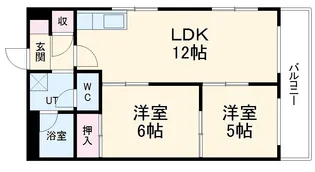 アプリコットヒル【5階】の間取り