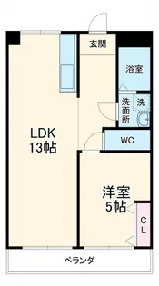 ラティーナ岐阜【302号室】の間取り